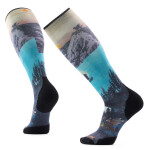 SMARTWOOL Ski Targeted Cushion Winter Phase Print, Purple Dawn (vzorek) velikost: L