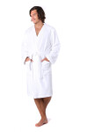 Unisex župan Sauna kimono bílá Vestis