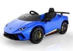 Mamido Dětské elektrické autíčko Lamborghini Huracan 4x4 modré