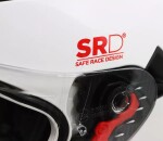 Helma na motorku Xrc DS Concept glossy white - L / bílá