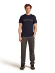 ICEBREAKER Mens 150 Tech Lite SS Tee Mounta Pulse, Midnight Navy velikost: S