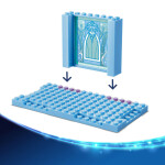 LEGO LEGO® │ Disney Princess 43281 Elsin ledový palác a jízda na sněhu