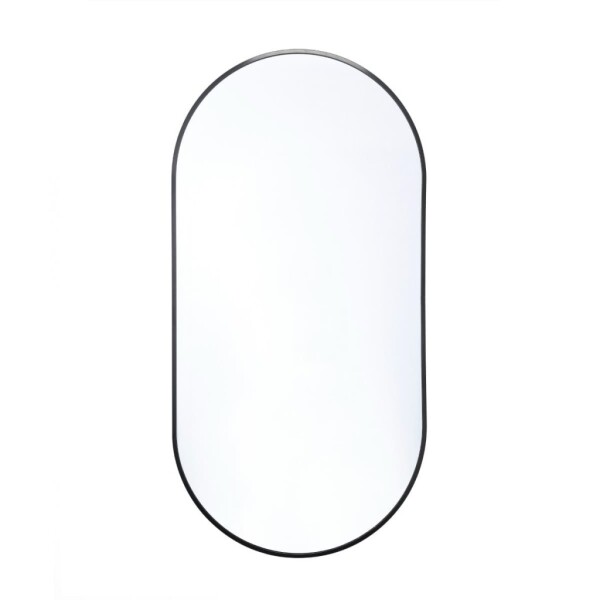 Zrcadlo Naturel B-Way 40x80 cm černá ZBWOV8040C ZBWOV8040C