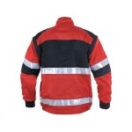 Canis CXS Blůza Luxy Bright pánská červeno-černá b1/20 CN-1010-028-260