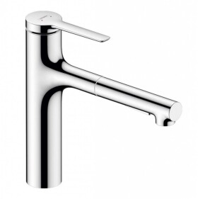 HANSGROHE - Zesis M33 Dřezová baterie s výsuvnou sprškou, sBox, chrom 74823000
