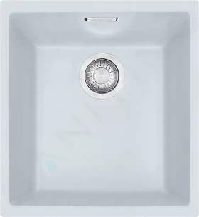 Franke Tectonitový dřez SID 110-34, 37x44 cm, bílá 125.0363.784