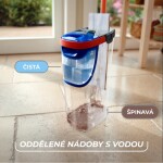VILEDA H2prO vertikální plochý mop – 100% oddělení čisté a špinavé vody