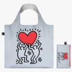Reflexní nákupní taška LOQI KEITH HARING Dancing Heart