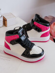 Dětské Sportovní Lakované Boty Růžovo-Bílé Milara 21