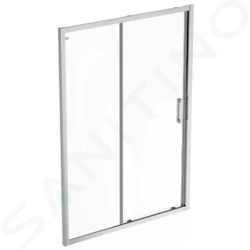 IDEAL STANDARD - Connect 2 Posuvné sprchové dveře, dvoudílné, 1400 mm, silver bright/čiré sklo K9278EO