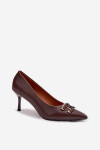 Lodičky na jehlovém podpatku model 225606 Step in style 40