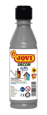 JOVI Decor akrylová barva - stříbrná 250 ml