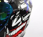 Helma na motorku Xrc Illustrator glossy - XL / černá