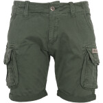 Alpha Industries Kalhoty krátké Crew Short olivová tmavá 33