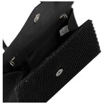 Módní dámská plesová kabelka Michelle Moon Adriel, černá