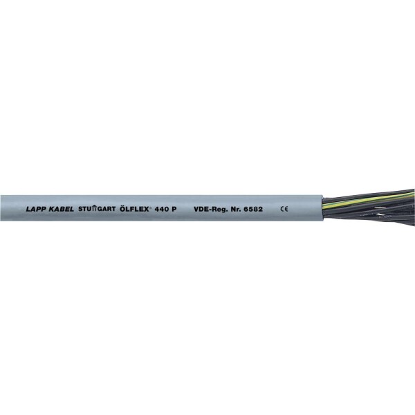 LAPP ÖLFLEX® 440 P 12804/1000 řídicí kabel 7 G 0.50 mm², 1000 m, šedá