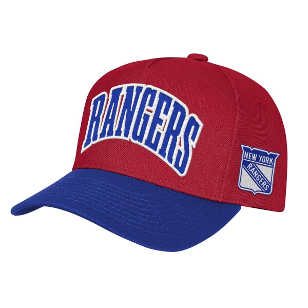 Outerstuff Dětská kšiltovka New York Rangers NHL Mvp Pro Pinch