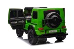 Mamido Elektrické autíčko Mercedes G63 AMG 2x24V 4x200W XXL + MP4 lakované zelené