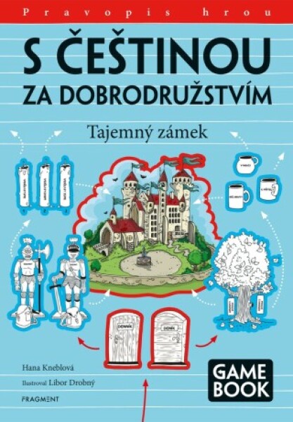 S češtinou za dobrodružstvím – Tajemný zámek - Hana Kneblová - e-kniha