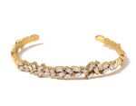 ELENYS Lumi Grace – pozlacený náramek 18K žluté zlato Délka náramku: 16-18 cm