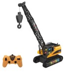 Mamido Jeřáb na dálkové ovládání Builders RC 2,4 Ghz, 1:12, 6CH