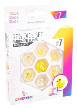 GAMEGENIC Sada RPG kostek Rubber Duck