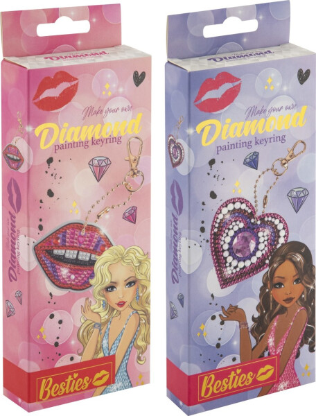 Udělej si svoji klíčenku pomocí kamínků Diamond Besties - Craft Creative