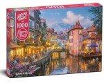 Puzzle Cherry Pazzi 1000 dílků - Večer v Annecy
