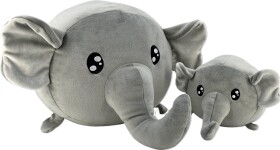 Magic Baby Slon - maminka s mláďátkem - set plyšových hraček 20 a 40 cm