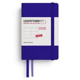 Weekly Planner 2026 Mini (A7) Ink