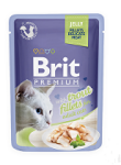 Brit cat FILLETS jelly Pstruh 85 g