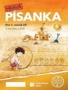 Hravá písanka pro 1.ročník 5.díl - Verze s menším písmem (nová edice) - Binková Adriena