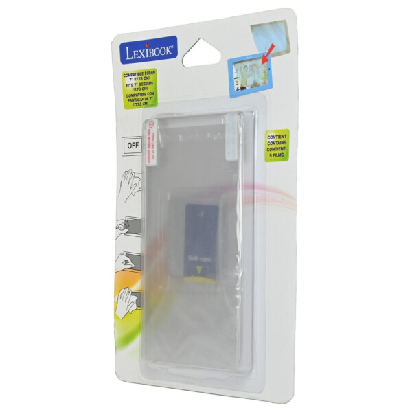 Lexibook ochranné fólie pro 7'' tablety 5 ks - Alltoys Lexibook