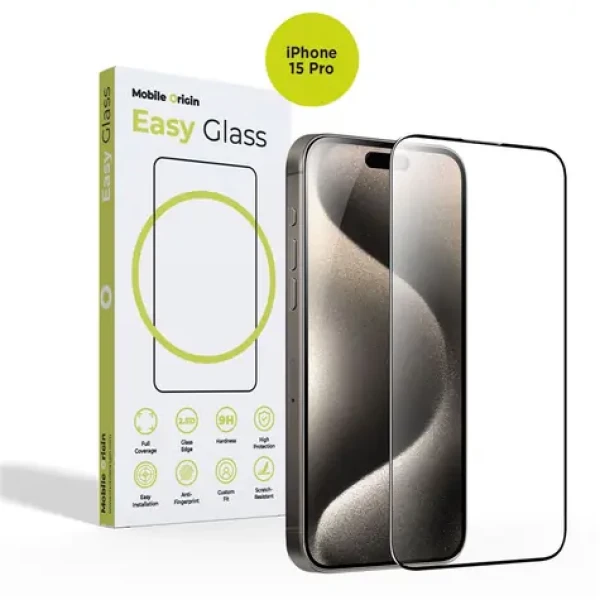 Mobile Origin EasyGlass ochranné sklo pro Apple iPhone 15 Pro (FRL-EG-i15Pro)