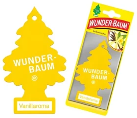 WUNDER-BAUM Osvěžovač vzduchu Vanilla / stromeček do auta / závěsný (7612720201112)