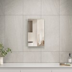 Erga Rectangle, obdélníkové zrcadlo 30x50 cm, ERG-V01-RECTAGLE-3050-CL