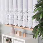 Žakárová záclona DEMETRIA