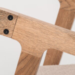 STIMA Jídelní židle křesílko FRAME - dub (2 varianty)