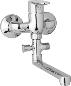 JB Sanitary Nástěnná umyvadlová a sprchová baterie TIRA, rozteč 100 mm, bez příslušenství, ramínko 300 mm D10 31 10