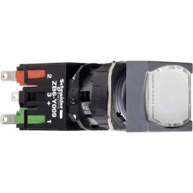 Schneider Electric XB6CW1B5B, XB6CW1B5B světelné tlačítko , 16 mm, 250 V, 3 A, 1 ks