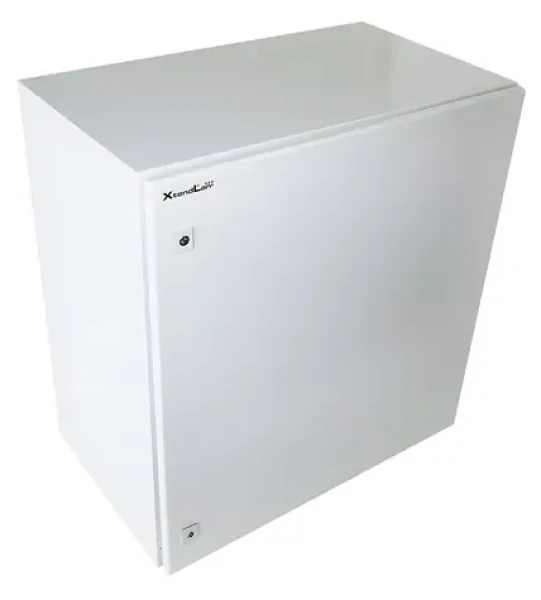 XtendLan Venkovní rozvaděč 17U šedý / Stojanový rozvaděč / 19" / hloubka 600 mm / IP55 (WEH-17U-606080)