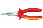 KNIPEX - kleště půlkulaté, zahnuté, s křížovým ozubením - 200mm, vysoká pevnost čelistí (3821200)