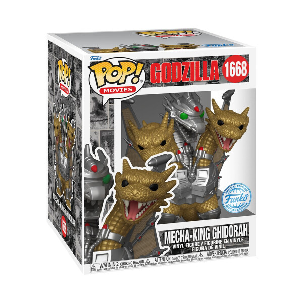 Funko POP Super: Godzilla 70th- Mecha King Ghidora