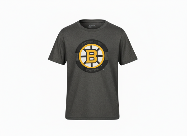 Outerstuff Dětské tričko Boston Bruins NHL Apro Secondary Ss Tee Velikost: Dětské L (11 - 12 let)