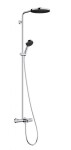 HANSGROHE - Pulsify S Puro Sprchový set s vanovým termostatem, průměr 26 cm, 3 proudy, EcoSmart, chrom 24232000