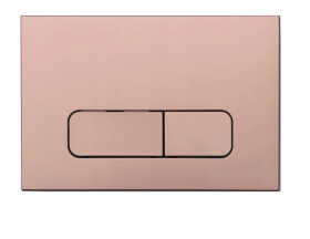 MEXEN - NAPO 02 Tlačítko modul růžové zlato /kompatibilní s modulem Geberit Delta UP100/ 604205