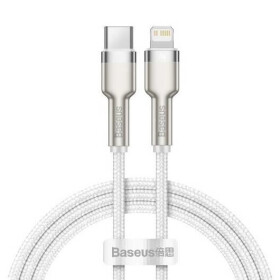Kabel BASEUS Cafule USB-C/Lightning 2m White 20W