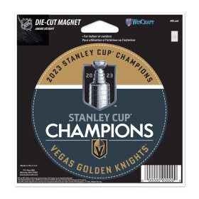 Fanatics Magnet Vegas Golden Knights 2023 Stanley Cup Champions 4.5'' x 6'' Indoor/Outdoor Vinyl Magnet