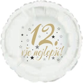 12.narozeniny balónek kruh balonky.cz 12.narozeniny balónek kruh balonky.cz