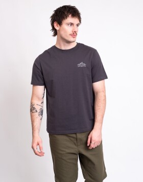 Tričko Patagonia M's Cloud Crag T-Shirt Ink Black
